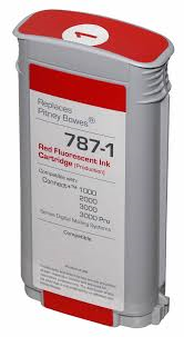 Pitney Bowes Connect + Series 787-1 Red Ink Tank