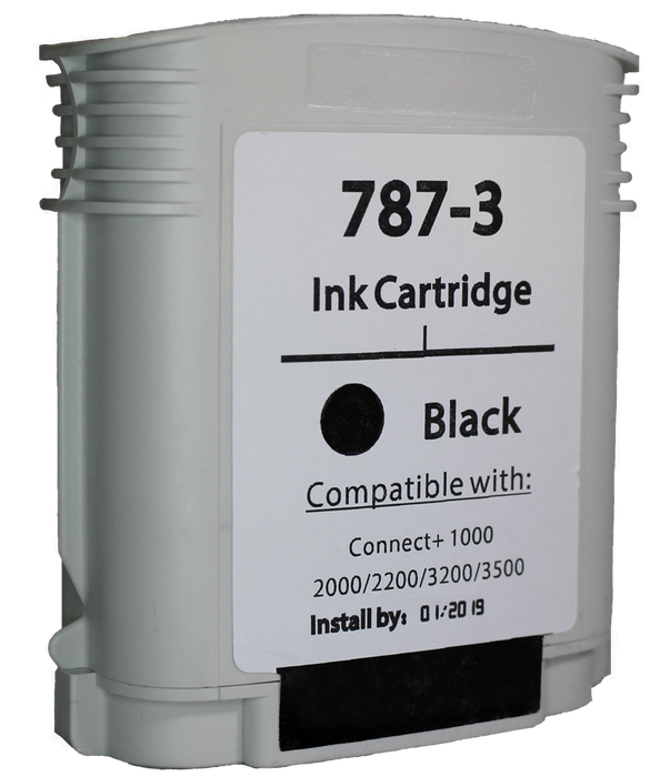 Pitney Bowes Connect + Series 787-3 Black Ink Tank