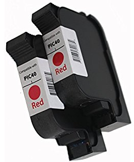 PostBase PIC-40R High Capacity Ink Cartridge Set (Remanufactured)