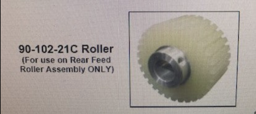 Rear Feed Roller Part # 90-102-21C Memjet Printers
