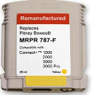 Pitney Bowes Connect + Series 787-F Yellow Ink Tank (Remanufactured)